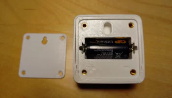 Батарейный блок CR123A для уличного датчика с кожухом 3