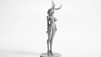 Фигурка девушки-кролика, аниме, коллекционная, для 3D-пе... 2