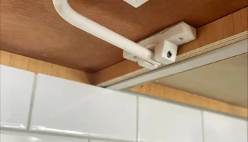 Складной крючок для фруктов под кухонным шкафом (наприме... 3