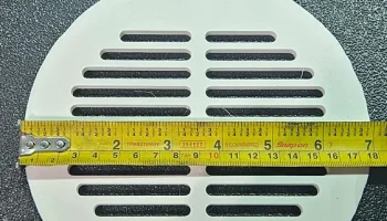 Крышка сливного отверстия в полу внутри - 7-дюймовая кру... 1