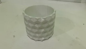 Перевернутый шестиугольный горшок и кашпо - режим "Ваза"...