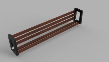 Полка для специй (3D-печать + дерево)... 4