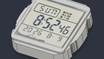 Casio W-800H-1AVES Крепление для часов на мотоцикл 1