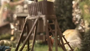 Масштаб H0 1:87 Высокое сиденье охотника 4