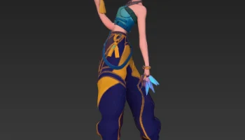 Модель 3d stl принтера Zoey Kpop Demon Hunters Hunterx