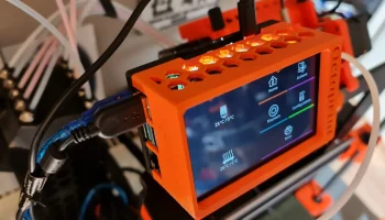 Rasberry pi 4 Hyperpixel 4.0 Touch и корпус с двумя вент... 2