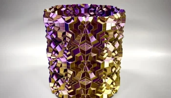 Ваза Octahex Ripple