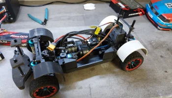 TAMIYA VX-02PRO RX BOX, RX-контейнер 1