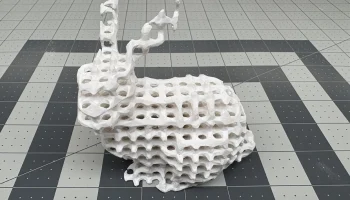 Моды Stanford Bunny Mesh: Lattice 4