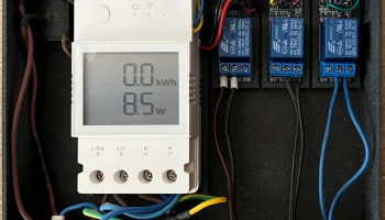 Чехол для sonoff Pow Elite с 3 дополнительными реле