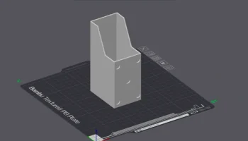 Магнитное ведро для дерьма Bambu Lab (72 г) для X1, X1C, ... 2