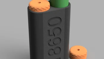 Двойной держатель 18650 1