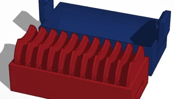 Держатель батареи CR2032 с крышкой