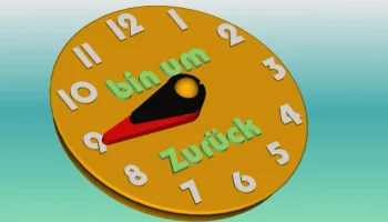"Erinnerungs-Uhr" Магнит 5 вариантов 8