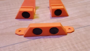Магниты 3/16 x 1/2 дюйма для ручек корпуса.... 2