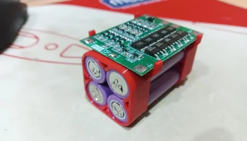 Держатель BMS 4S 40A для 18650 2