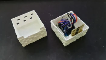 Чехол для Wemos Lolin D1 Mini V4 + DPRobot mmWave Radar 3