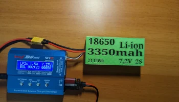 2S 18650 Аккумуляторный блок