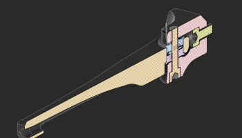 Направляющая трубки Боудена из PTFE Voron 5