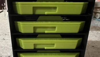 Ящик для хранения лезвий измельчителя