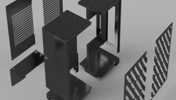 Корпус Mini-ITX/Mini-DTX Полноразмерный графический проц... 2