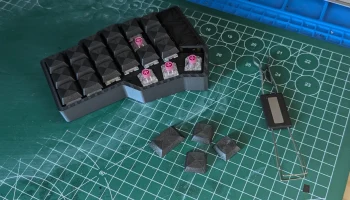 Плоские колпачки клавиш МФУ (DSA-ish)