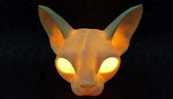 Sphynx Cat - Светодиодный подсвечник для чая 2