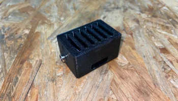 ESP8266 D1 Мини-футляр на защелках с разъемом Power Jack 1