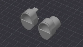 Заглушка Magpul VFG (2032&cr123/18350)