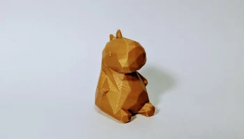 Низкополигональный стол Дино 4