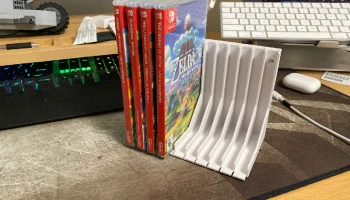 Настенный держатель для игрового футляра Switch x10 2