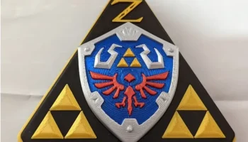 Hylian Shield Twist Lock Zelda Box Lid Remix Hylian Shield Twist Lock Zelda Box Lid Remix
