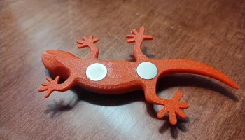 Магнит на холодильник Gecko 12х,9 мм (X3)......