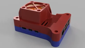Корпус Raspberry Pi 5 с Noctua NF-A4x20 1