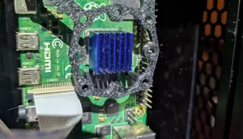 Охлаждающий вентилятор Pi4 с саморезами Voron для 3010 и... 5