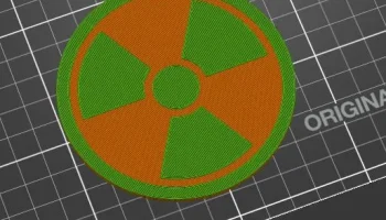 Символ радиоактивной опасности каботажного судна 2