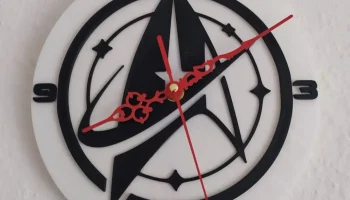 Star Trek Clock V 1 Star Trek Clock V 1