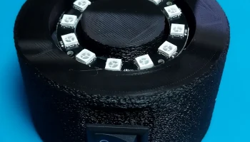 Подставка для спиральной вазы с подсветкой "Роза"... 1