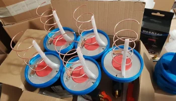СВЯТОЙ" Оригинал - QO-100 2,4 ГГц - 2-4,5 витка Спираль ... 1