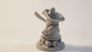 Фигурка Chess Viking Knight для 3D-печати 2
