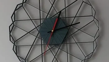 Проволочный каркас настенных часов 1