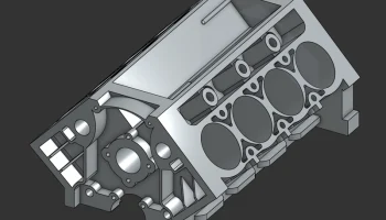 Блок двигателя V8