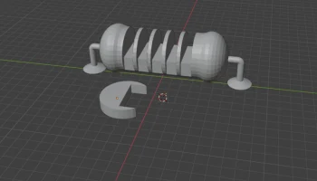 Нарезанный резистор для обучения цветовым кодам 2