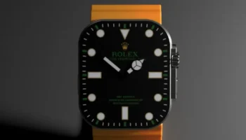Apple Watch Ultra - настольные или настенные часы 5