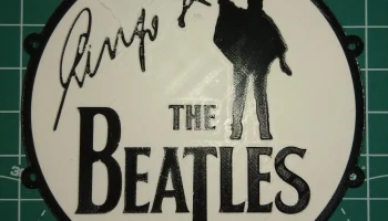 Магнит на холодильник с барабаном The Beatles, подставка ...