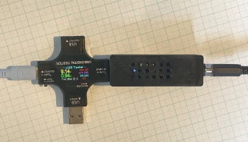 Чехол-кнопка для модуля понижения заряда QC USB A&C 5