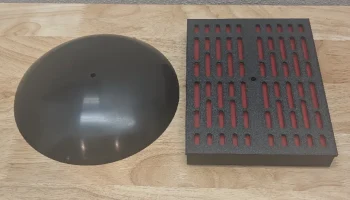 Демонстрационная база TIE-истребителя AMT 1/32... 3