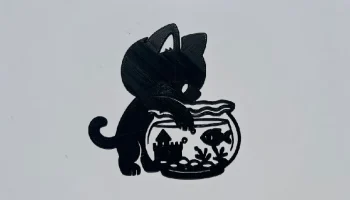Настенный рисунок с котами #37