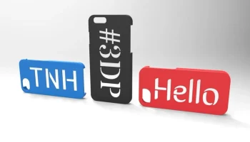 Настраиваемый чехол для iPhone с трафаретным шрифтом
