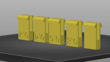 Бирка сопла для рамки Ender 3 1